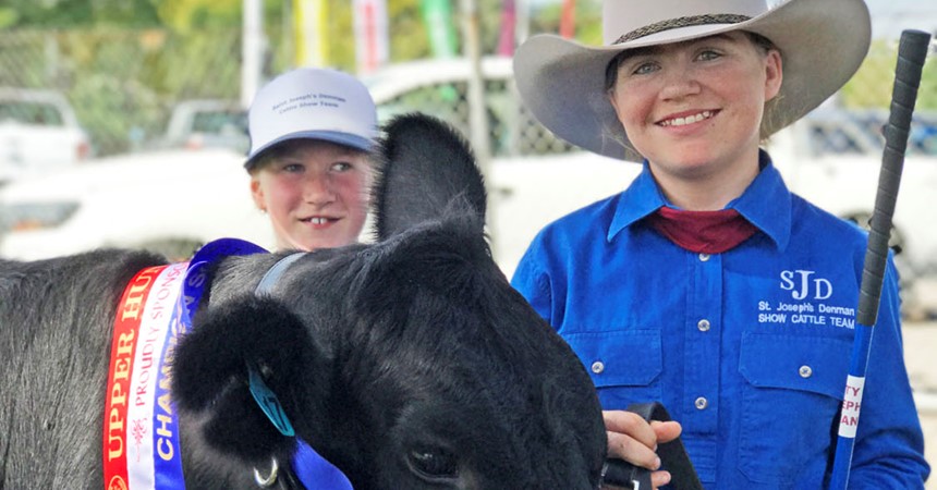 Upper Hunter success for St Joseph’s cattle show team  IMAGE