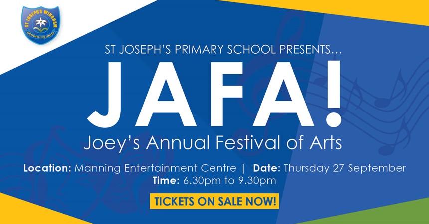 St Joseph’s Primary School presents… JAFA! IMAGE