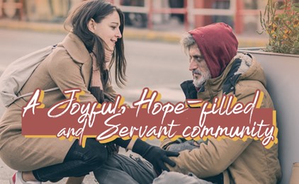 How is God calling us to be a Christ-centred Church that is a joyful, hope-filled and servant community? IMAGE