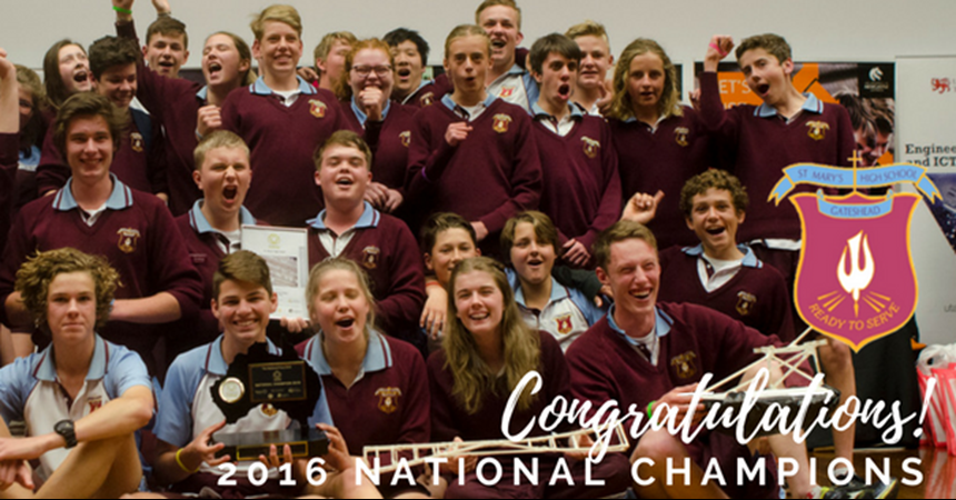 St Mary’s continue winning streak at National Science and Engineering Challenge IMAGE