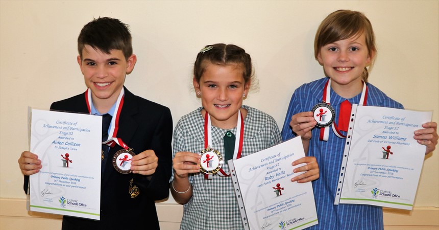 Diocesan Primary Public Speaking Finals IMAGE