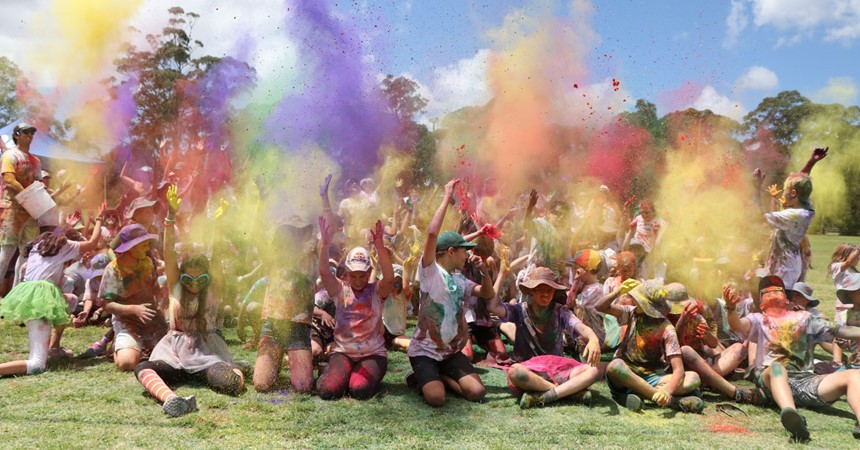 GALLERY: A splash of colour for St Benedict’s goal  IMAGE