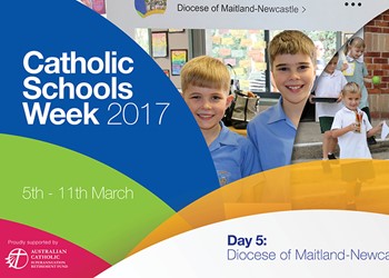 Catholic Schools Week 2017 - Day 5 IMAGE