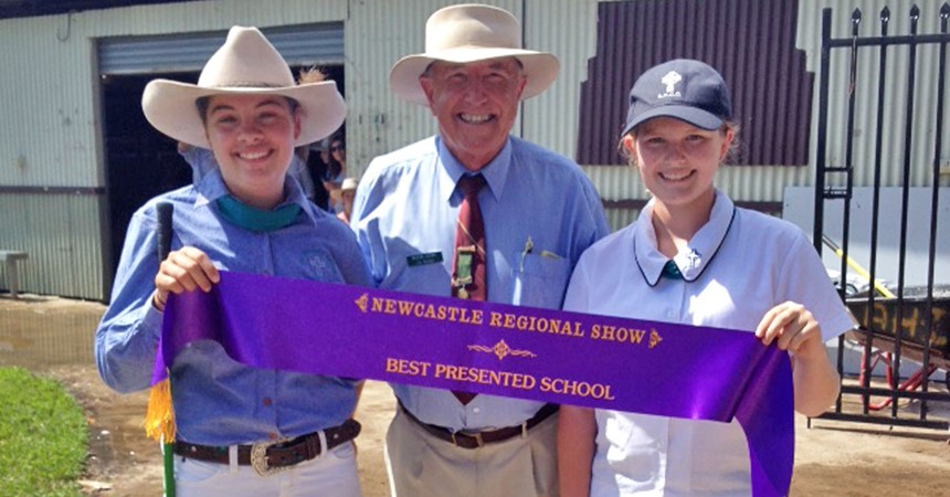 St Catherine's Cattle team moooved to Best Presented School  IMAGE