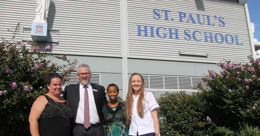 St Paul’s hosts special guests from St Jude’s  IMAGE