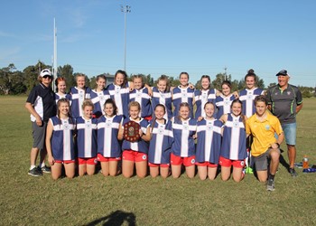 Undefeated AFL champions at St Mary’s  IMAGE