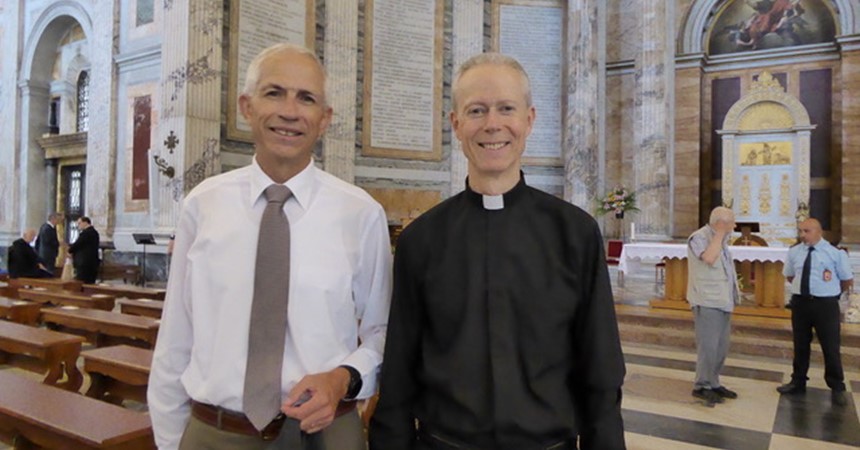 Welcoming a new deacon to the diocese IMAGE