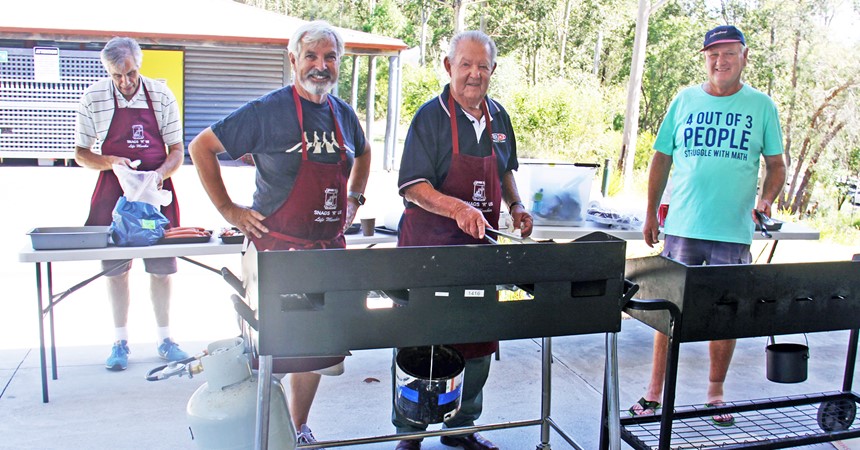 Barbecue tradition continues to raise funds IMAGE