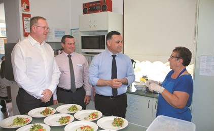 Deputy Premier attends Taree Community Kitchen celebrations IMAGE