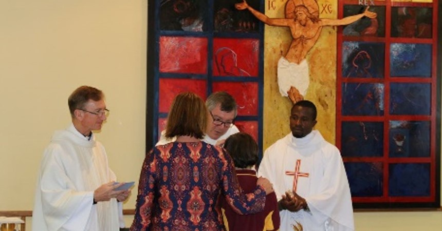 Providing a work space for Confirmation liturgy preparation IMAGE