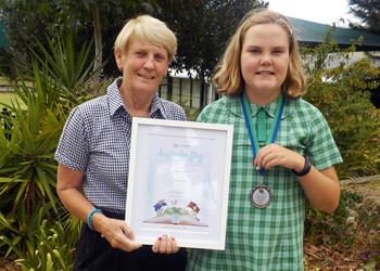 St Michael’s student named Young Citizen of the Year in Port Stephens IMAGE