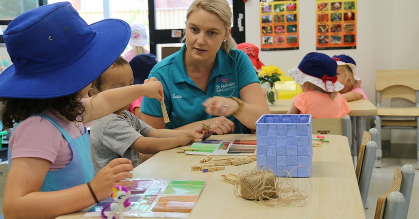 St Nicholas Early Education, Newcastle West recognised as one of the best in Newcastle IMAGE