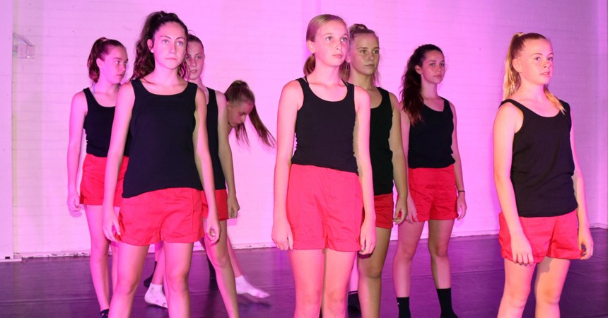 Students take on the ASPIRE Create Choreographic Program IMAGE