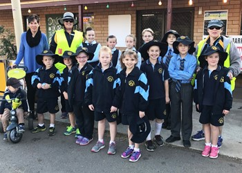 St Mary’s students take a walk on the safe side IMAGE