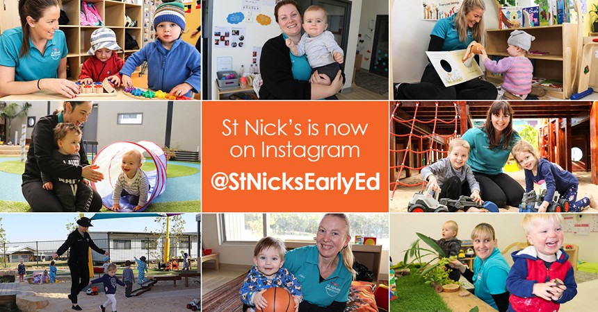Tag your St Nick's Kid on Instagram IMAGE