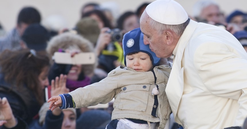 Allow peace into your heart: Pope Francis IMAGE
