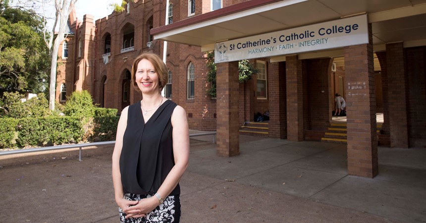 St Catherine’s Singleton welcomes new principal IMAGE