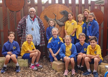 St Joseph’s Merewether open and bless new Aboriginal sacred space IMAGE