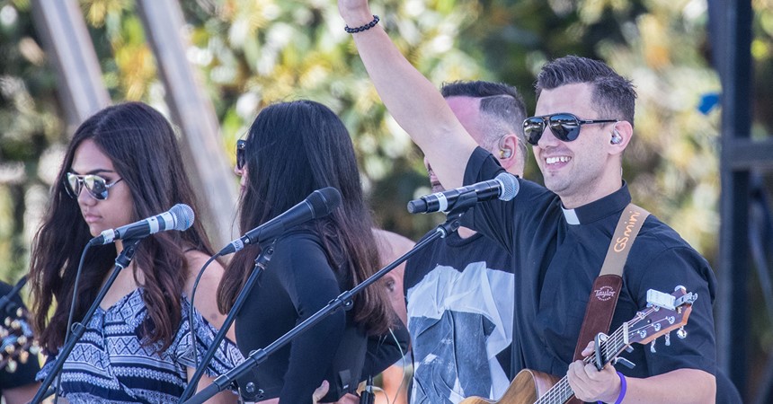 Fr Rob Galea releases ACYF theme song IMAGE