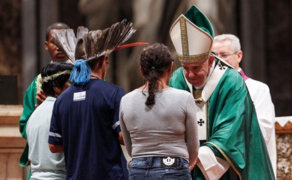 Amazon synod questions celibacy  IMAGE