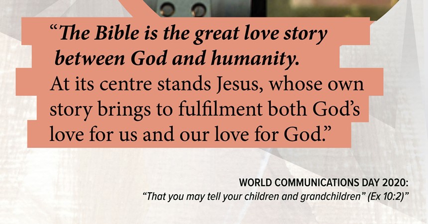 Pope Francis' Message for World Communications Day IMAGE