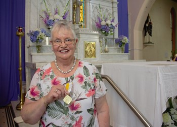 Highest honour awarded to local parishioner IMAGE