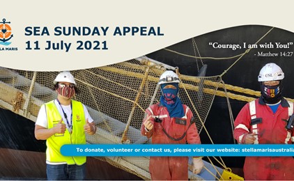 Sea Sunday Appeal | 10-11 July 2021 IMAGE