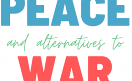 ANZAC weekend: Peace and alternatives to war IMAGE