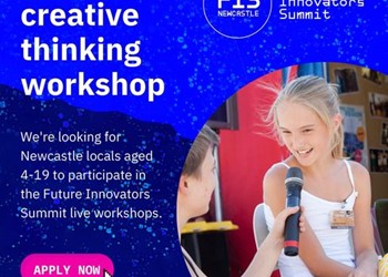Newcastle's First Innovators Summit for children 4-19 years old IMAGE
