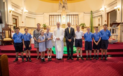 Image:Celebrating commitment to Catholic Education: Service and Emmaus Awards 