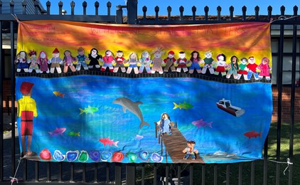 Image:'Decorate Your Gate' - Our Diocese recognises National Child Protection Week 2023