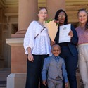 Refugee Hub clients become Australian citizens  Image