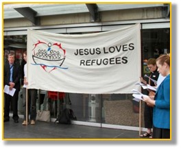 Jesus loves refugees
